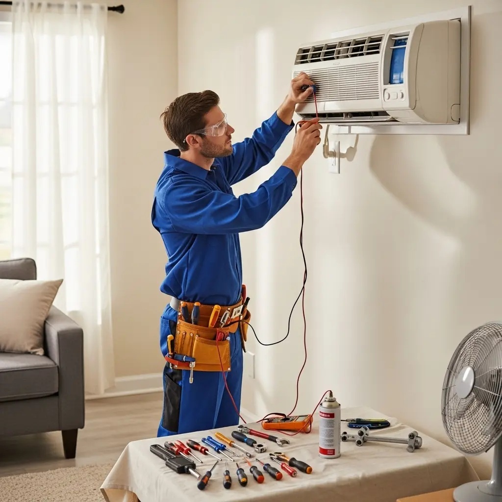 Pursaklar Warmhaus Warmhaus klima gaz dolumu ve bakım – Enerji verimliliği artırıldı. - Teknik servis örneği